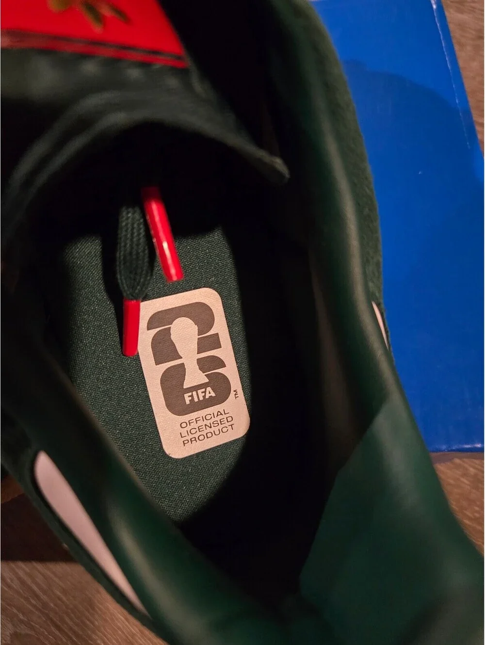 Adidas Samba OG Dark Green Better Scarlet Gum Men Size 12 IH6829 Box